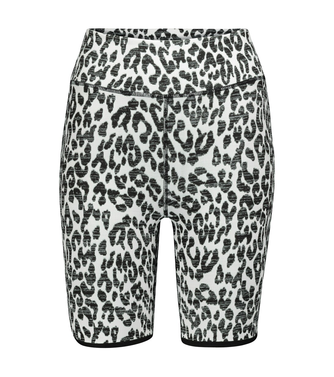 Dance Leopard Print Biker Shorts in White - The Upside | Mytheresa