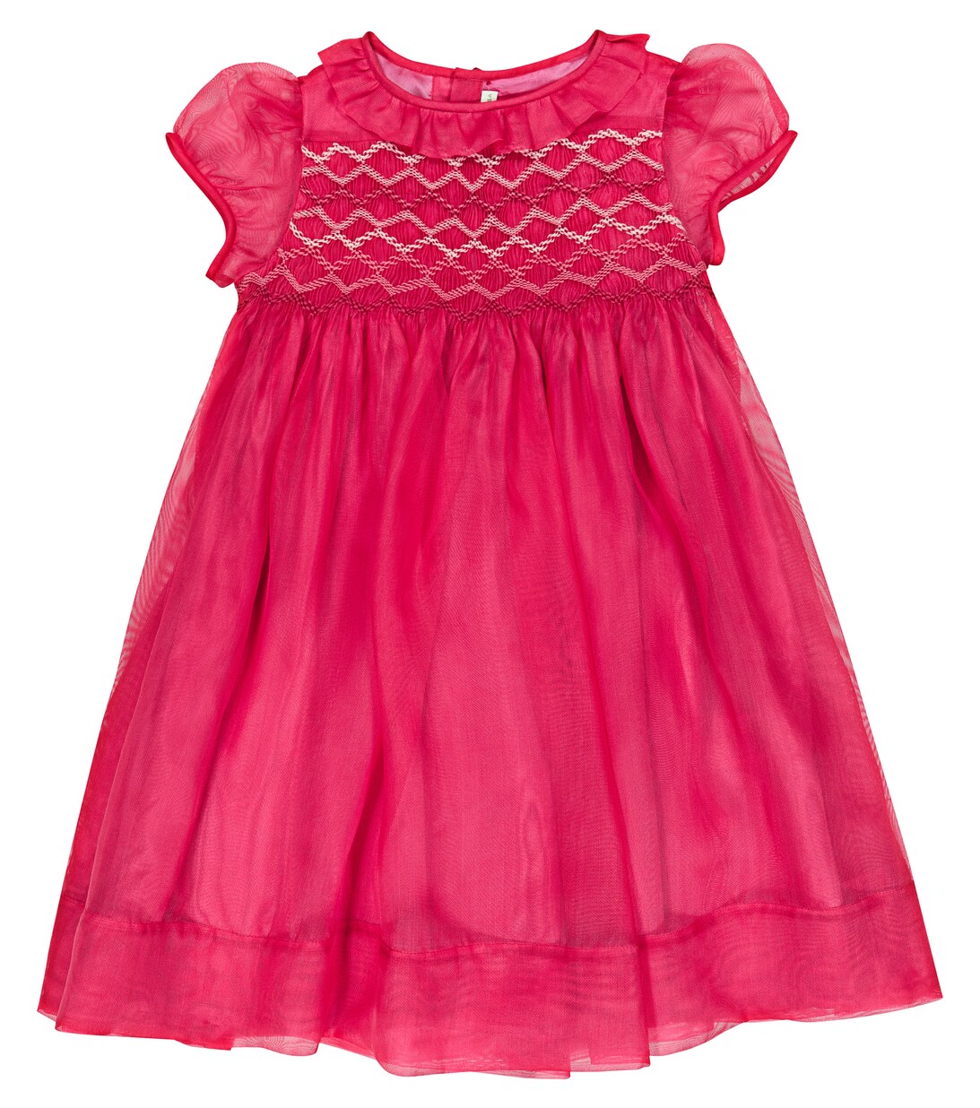 Aurelie Silk Dress in Pink - Bonpoint | Mytheresa