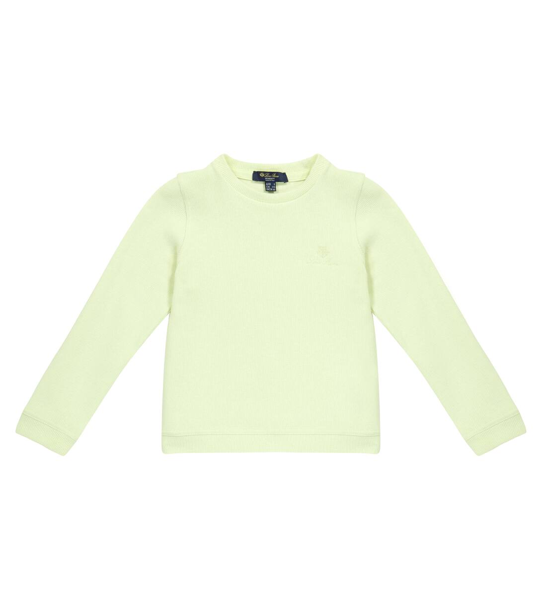 Horsey cotton sweater | Loro Piana Kids