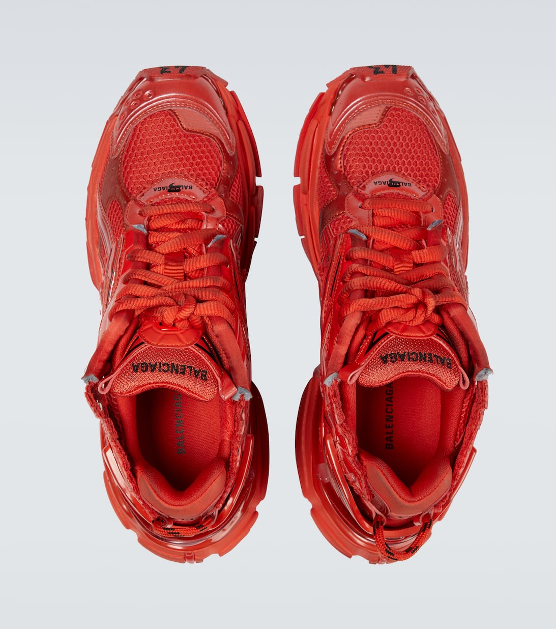 balenciaga runners red