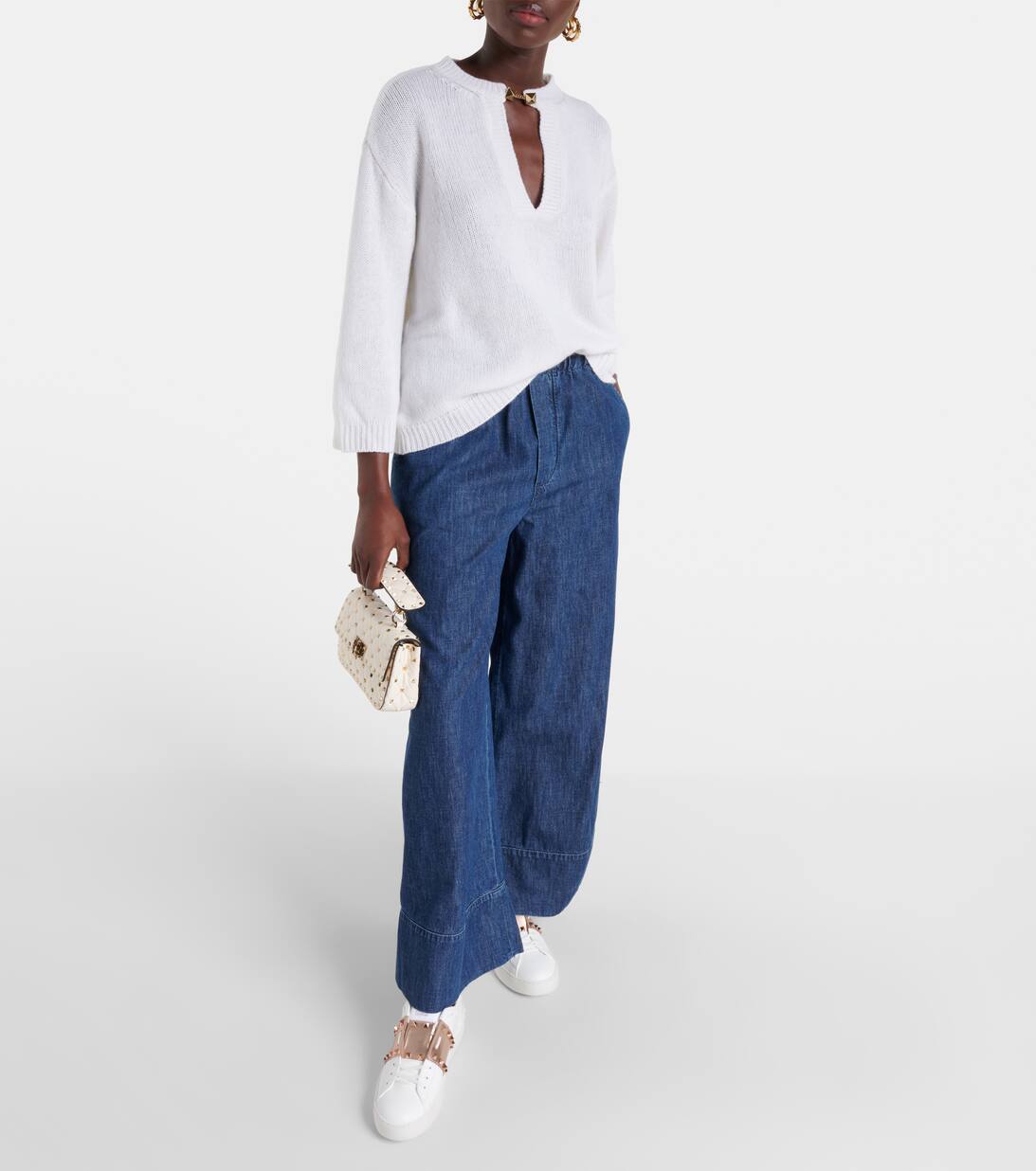 rockstud sneaker valentino garavani