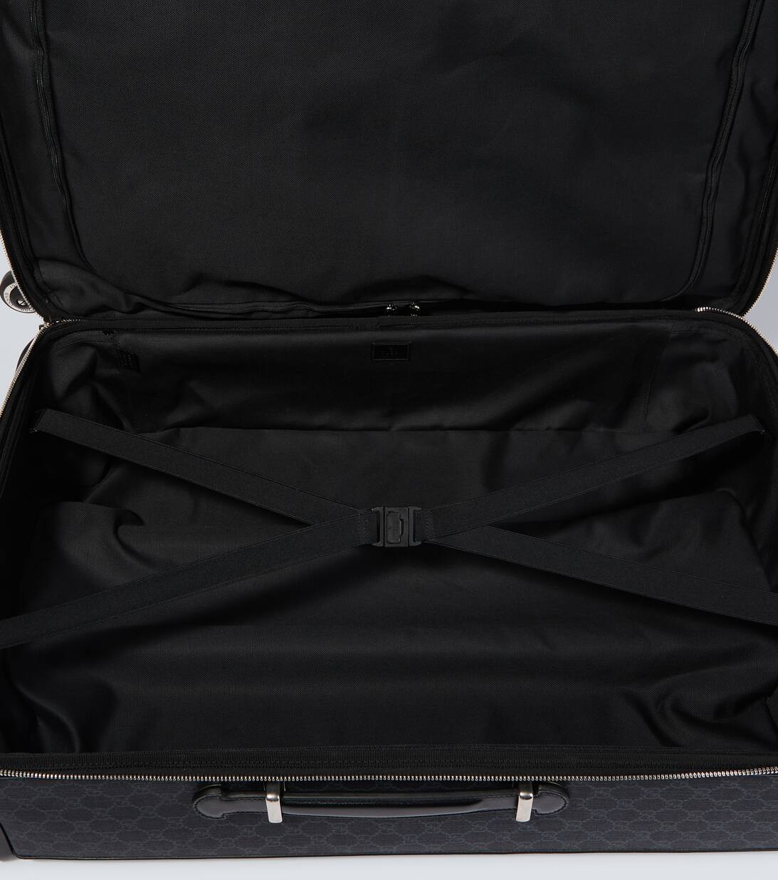 GG Supreme Large Suitcase in Black Gucci Mytheresa