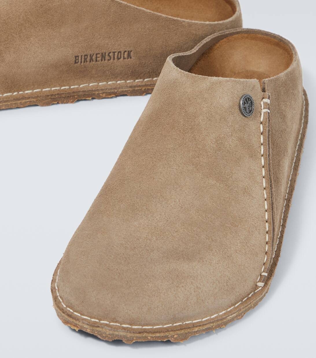 Zermatt Suede Slippers in Grey Birkenstock Men Mytheresa