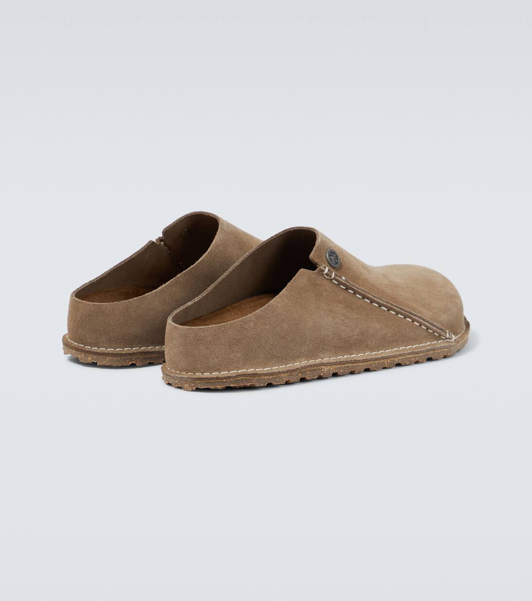 Zermatt Suede Slippers in Grey Birkenstock Men Mytheresa
