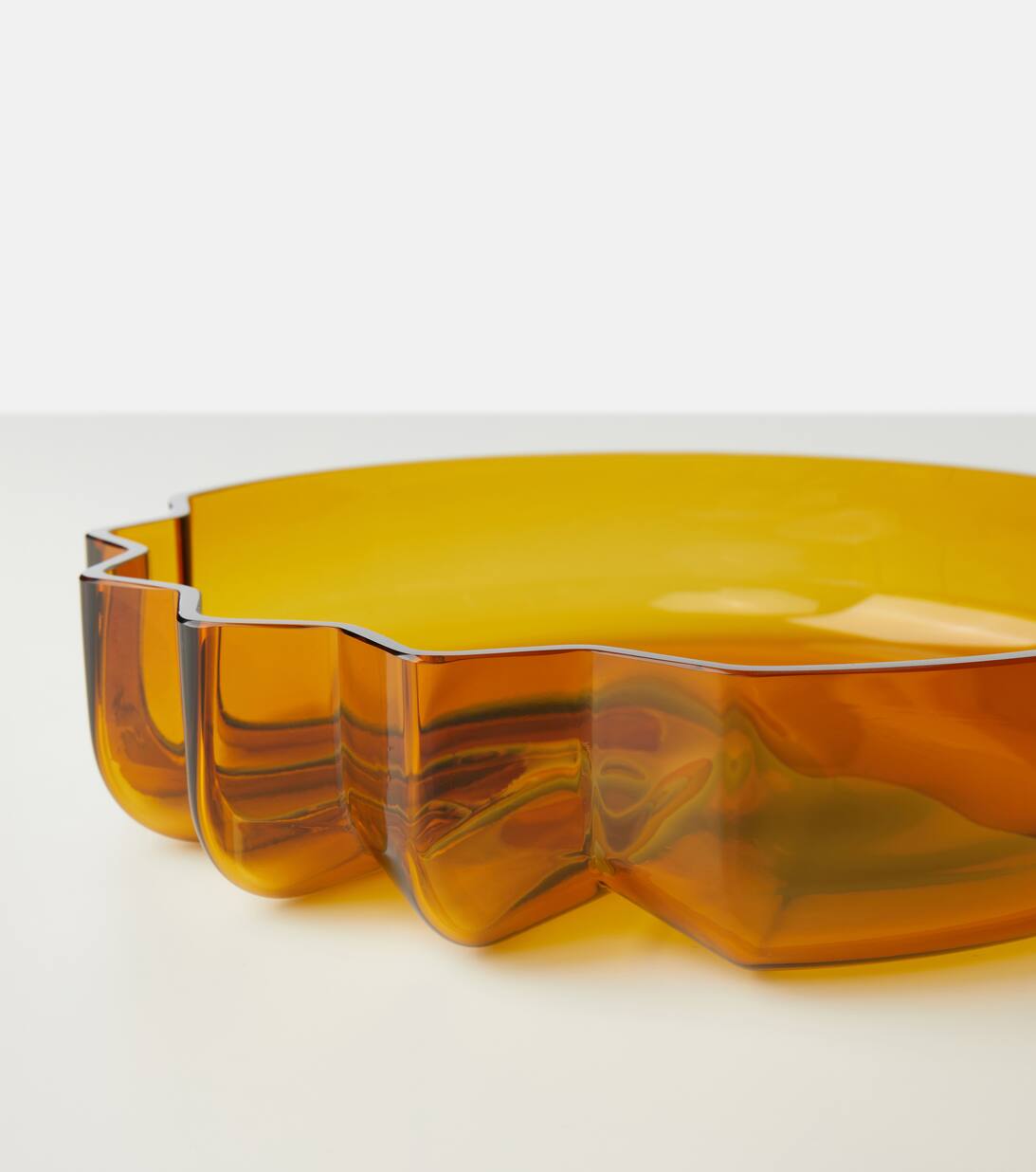Pulse Platter in Yellow Zaha Hadid Design Mytheresa