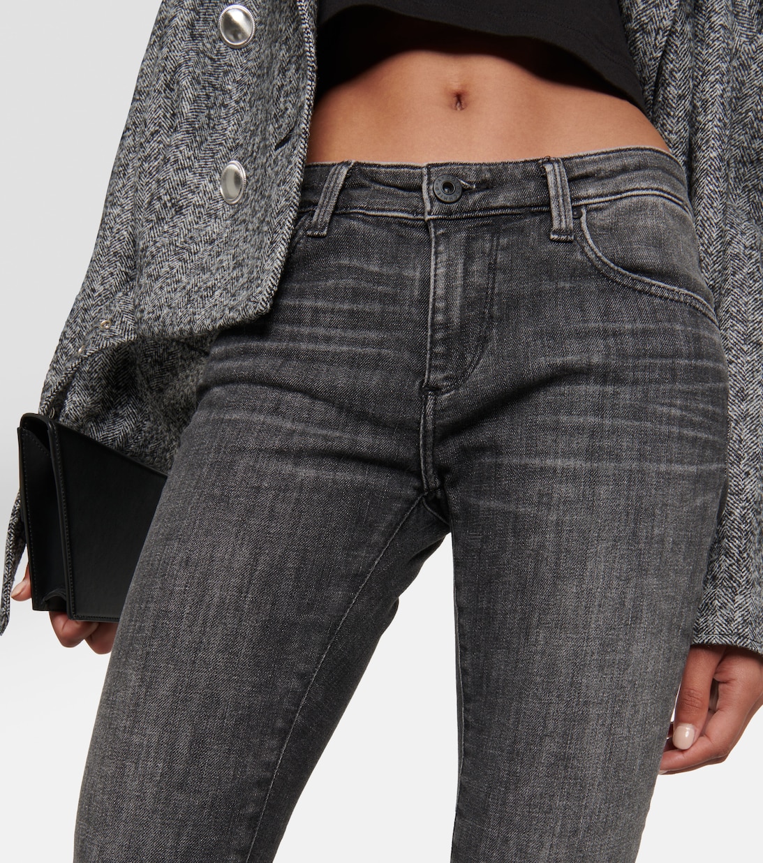 Skinny Jeans The Legging Ankle in Grey - AG Jeans | Mytheresa