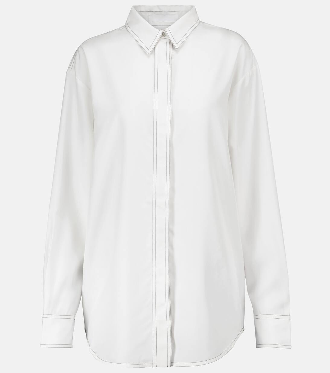 화이트 Release 07 실크 셔츠 Wardrobe NYC Mytheresa