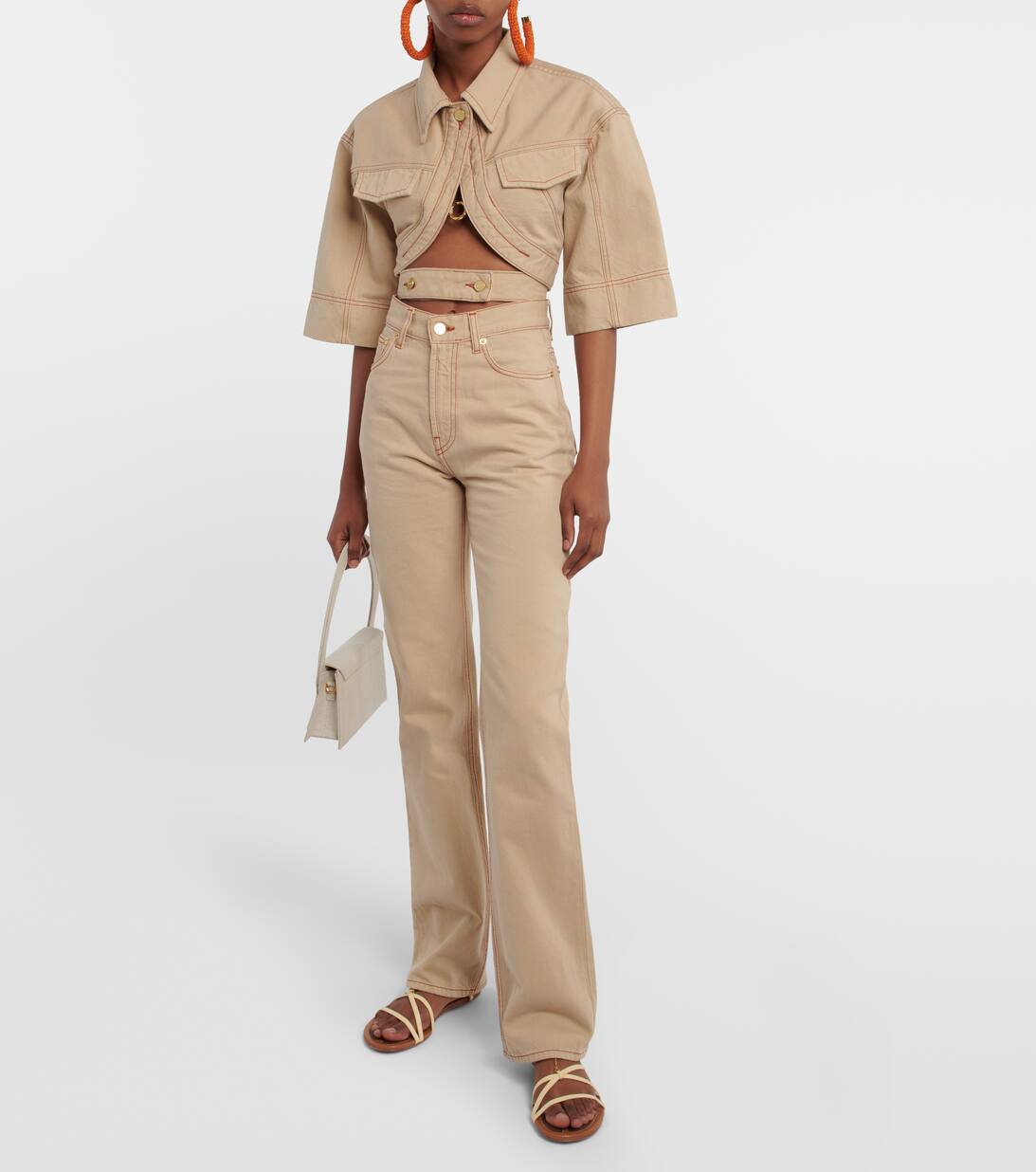 jacquemus white heels