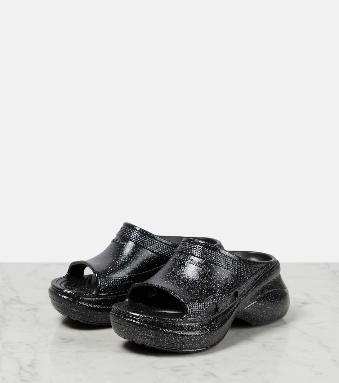 balenciaga crocs platform