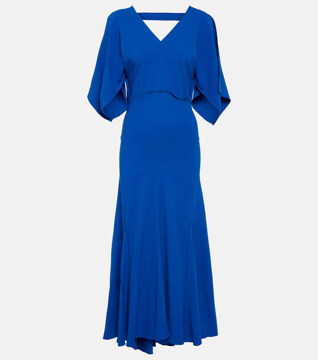 Cady Maxi Dress in Blue Victoria Beckham Mytheresa