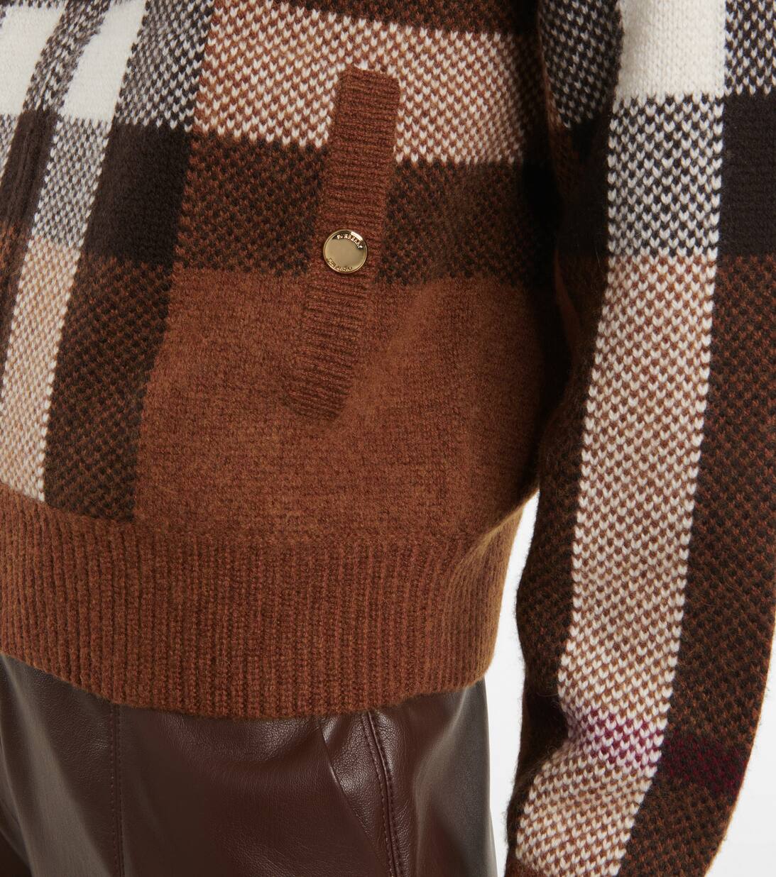 Bomberjacke aus Wolle und Kaschmir | Burberry