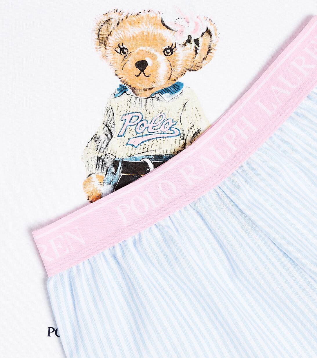 Polo Bear Pajamas in Multicoloured Polo Ralph Lauren Kids Mytheresa