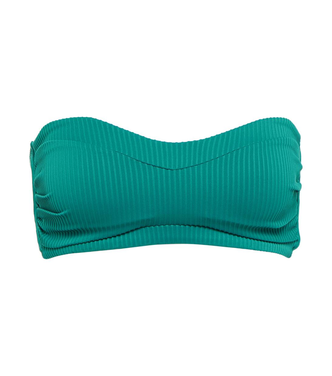 Tara Bandeau Bikini Top in Green Alexandra Miro Mytheresa