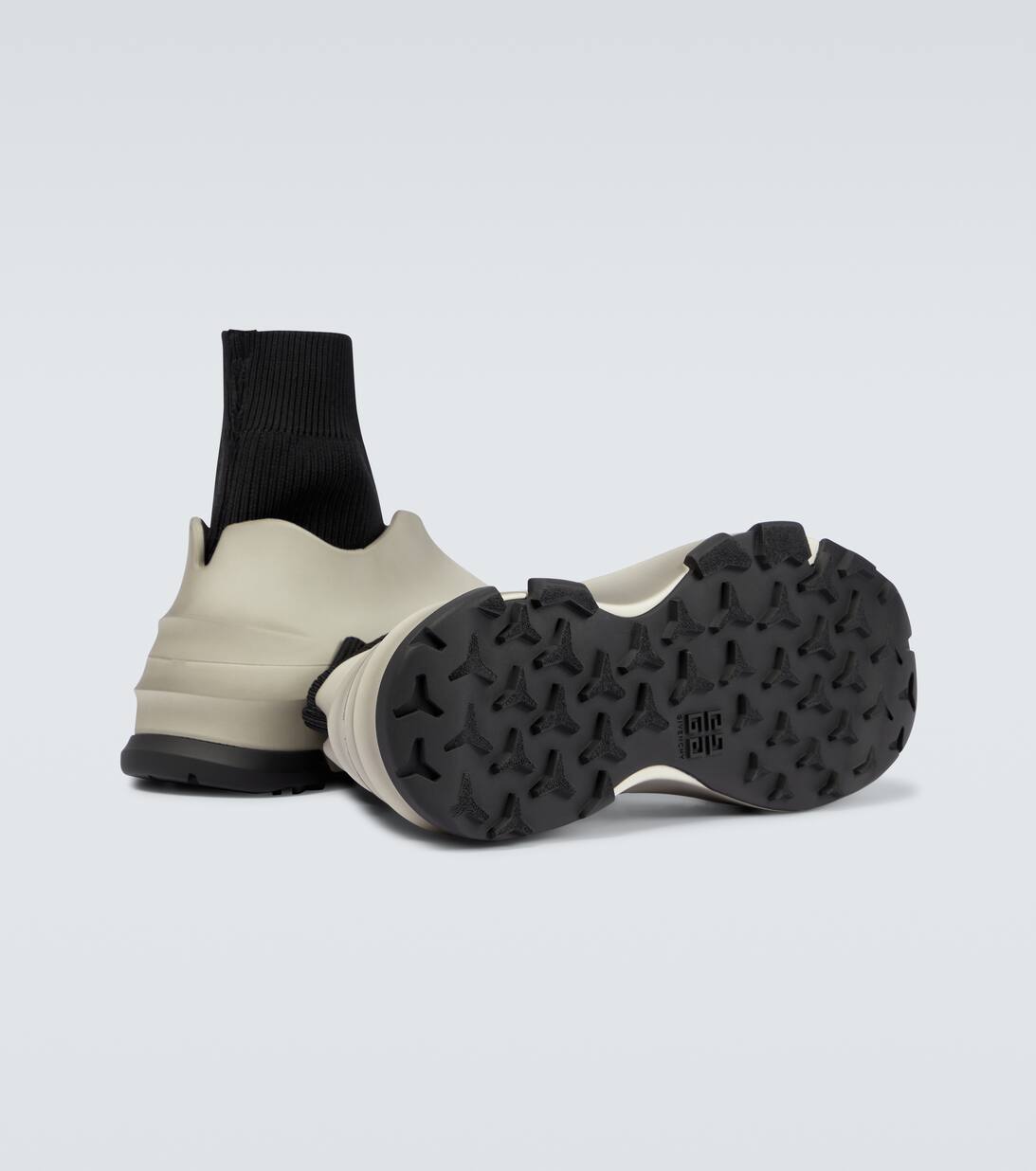 Monumental Mallow Rubber Shoes in White Givenchy Mytheresa