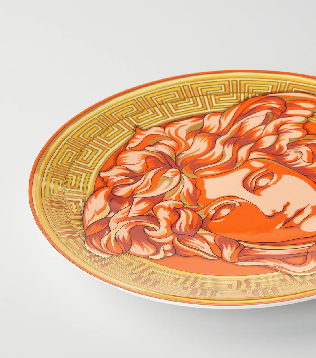 Medusa Amplified Service Plate in Multicoloured Versace Home Mytheresa