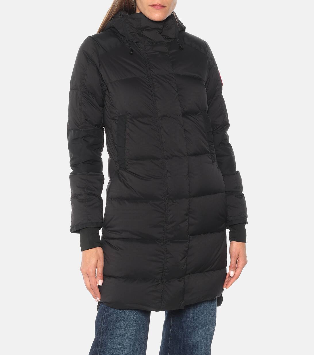 Alliston Quilted Down Coat in Black Canada Goose Mytheresa