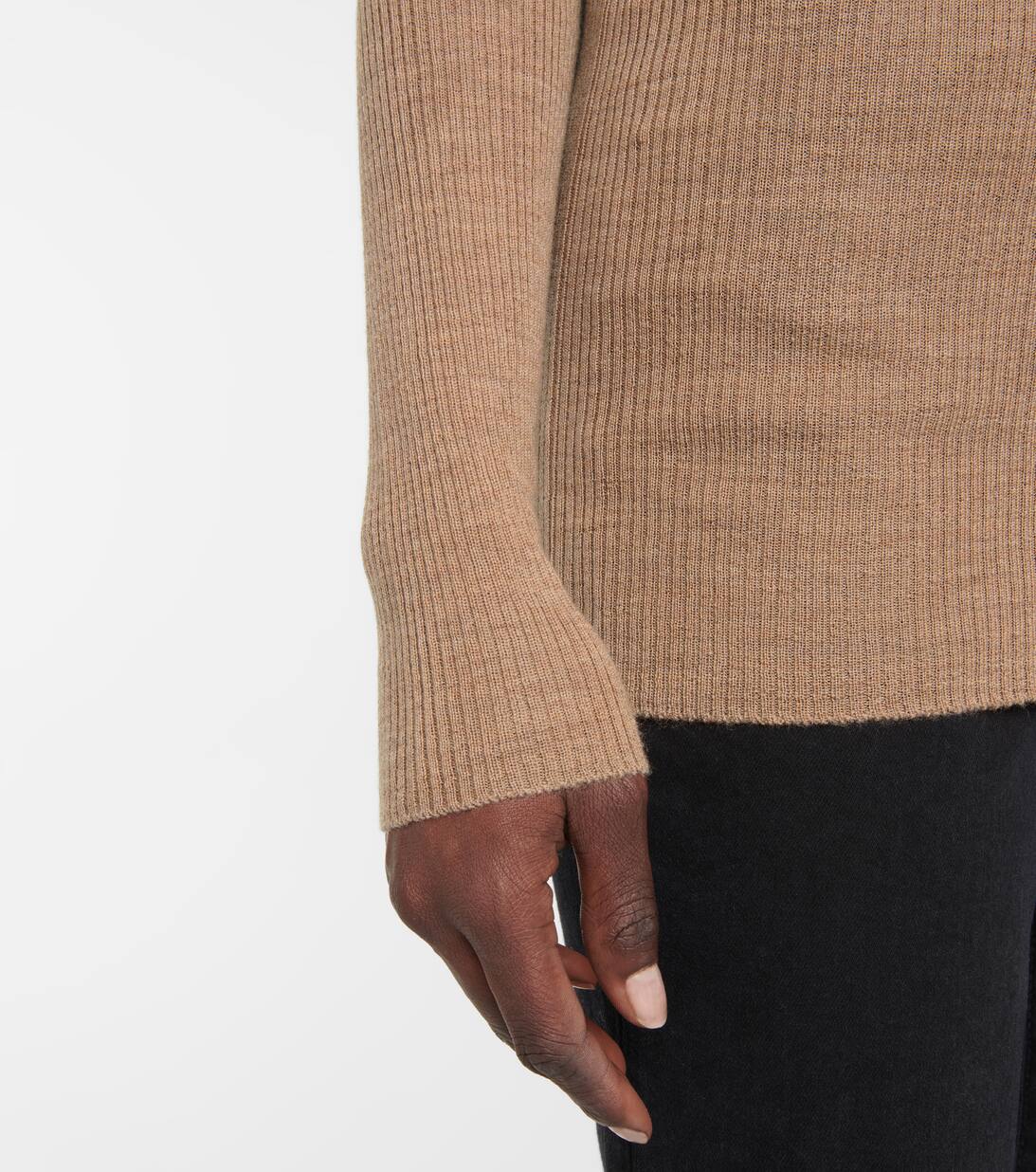 Release 05 Wool Turtleneck Sweater in Beige Wardrobe NYC Mytheresa