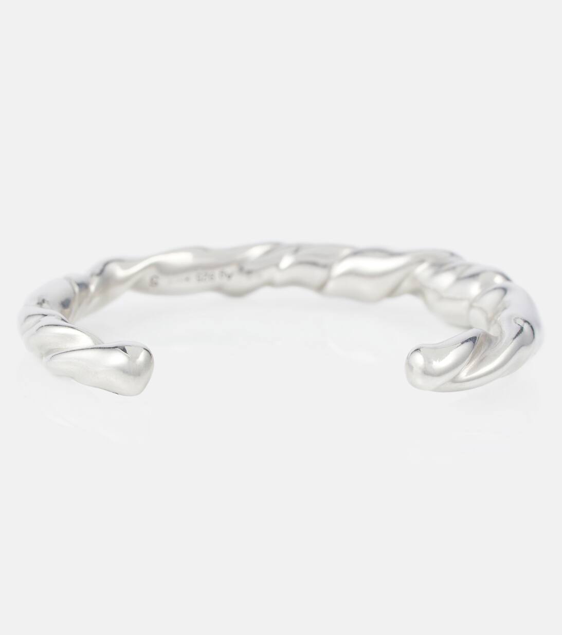 Twisted Sterling Silver Arm Cuff in Silver Loewe Mytheresa