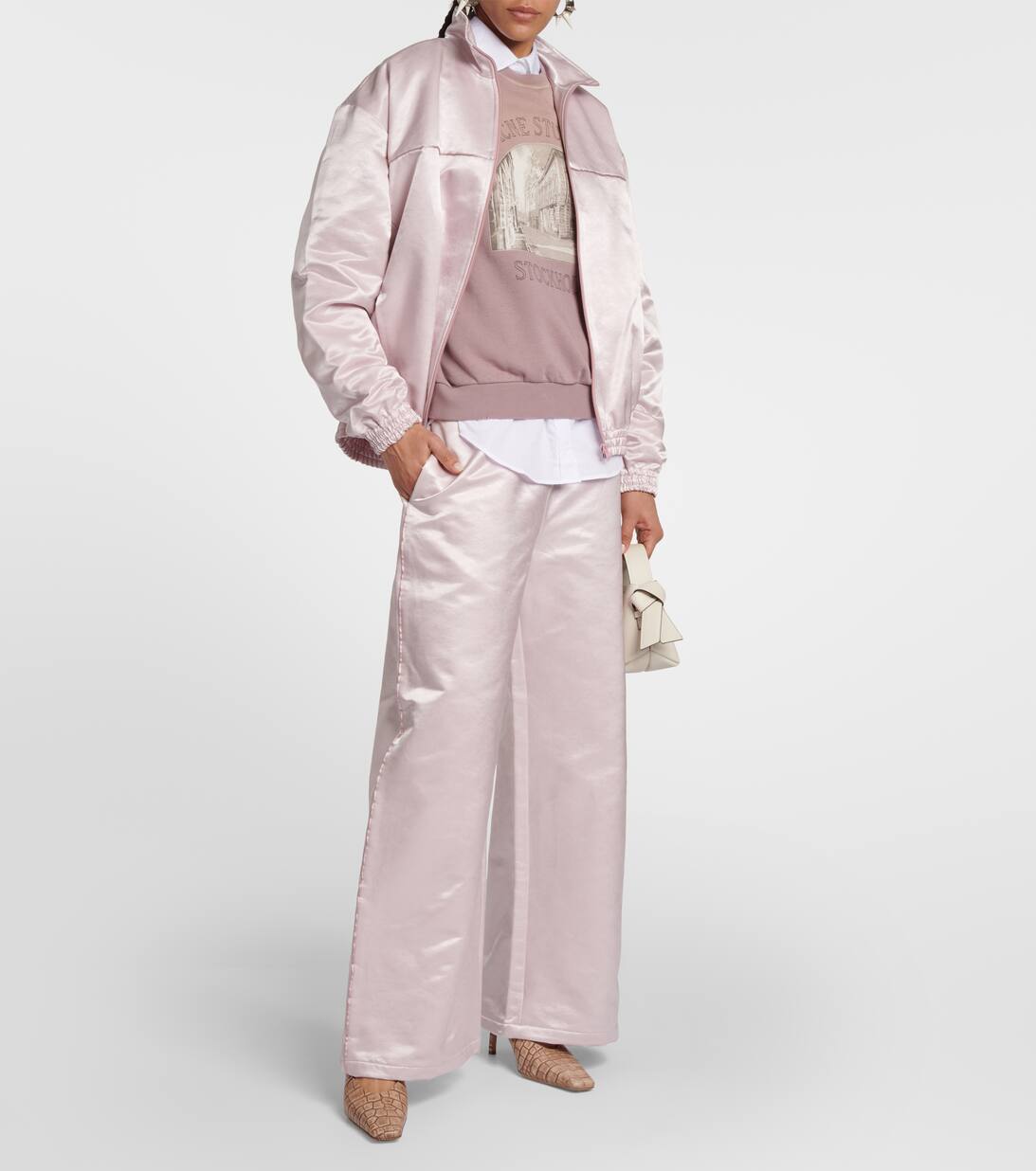 Bomber Jacket in Pink Acne Studios Mytheresa