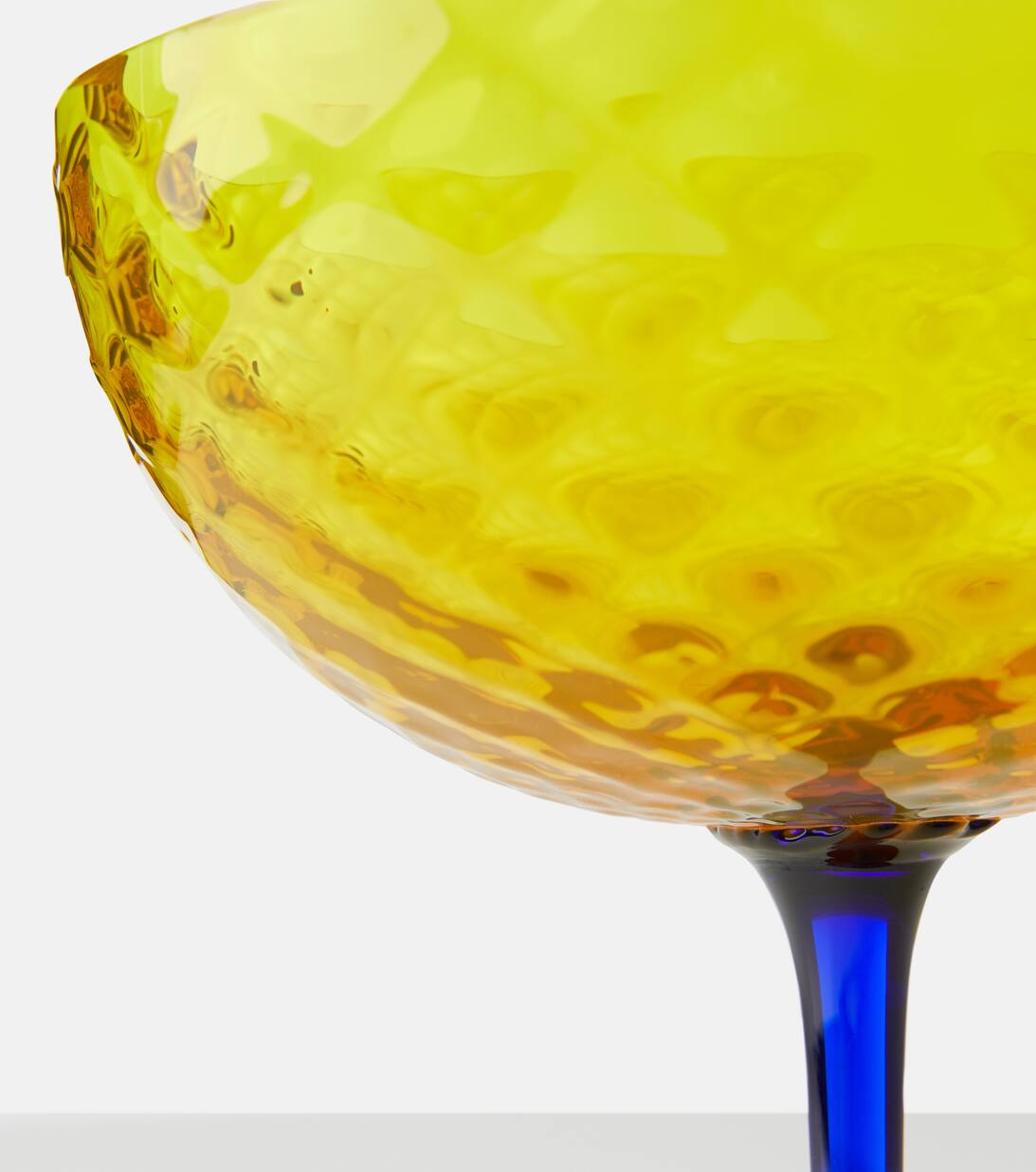 Murano Champagne Coupe Glass in Multicoloured Dolce Gabbana Casa