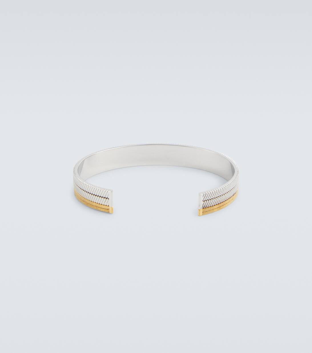 Tandem Cuff Bracelet in Gold Saint Laurent Mytheresa