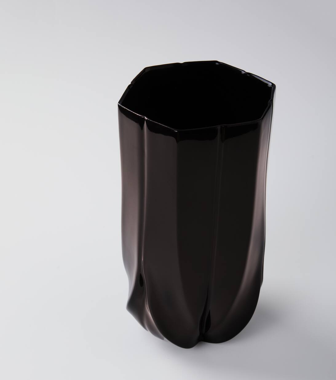 Braid Small Vase in Black Zaha Hadid Design Mytheresa