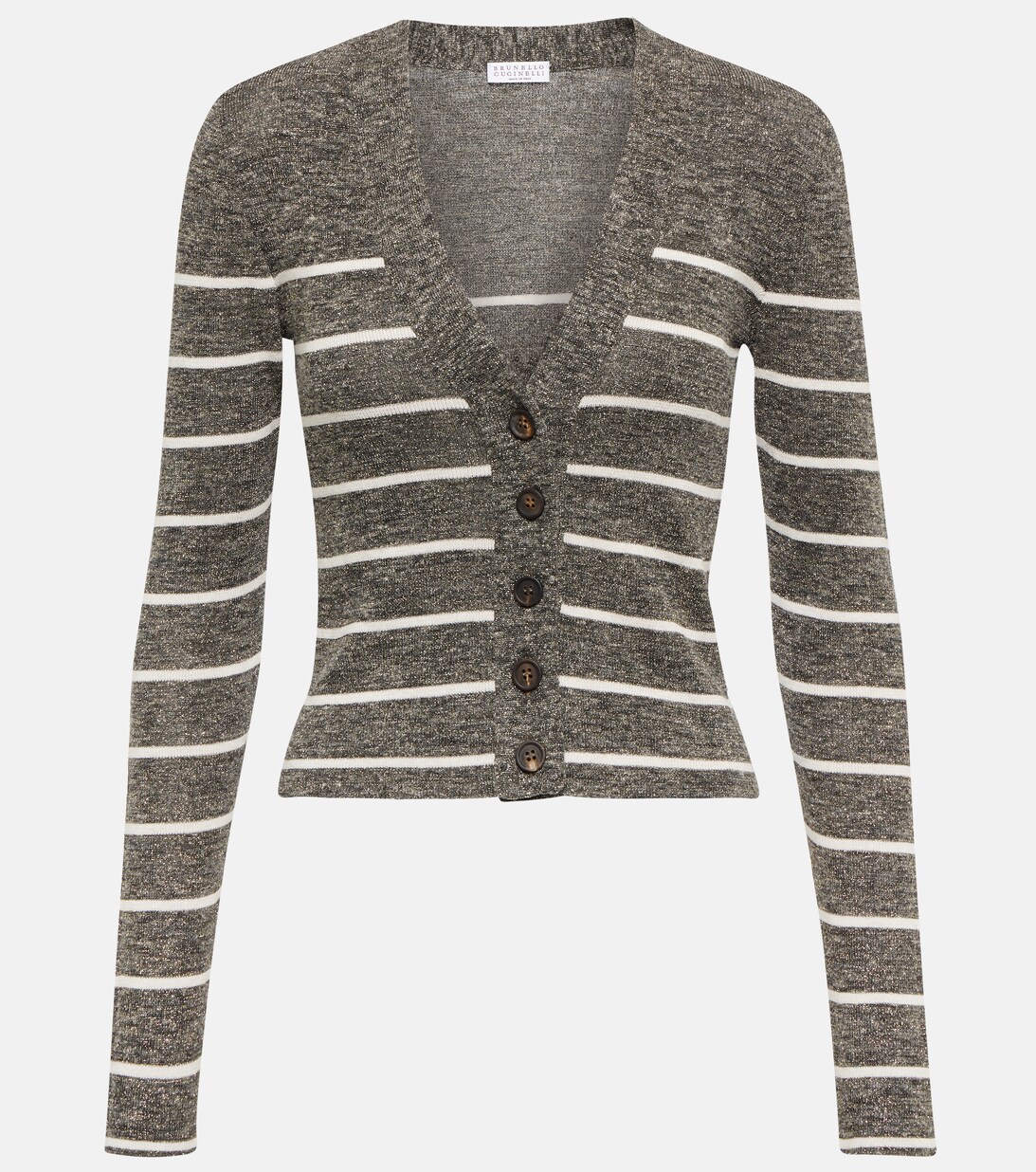 linen blend cardigan