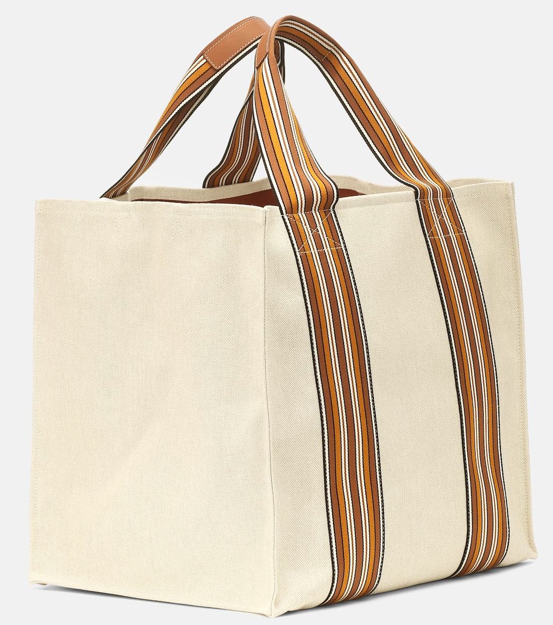 The Suitcase Stripe Medium tote | Loro Piana
