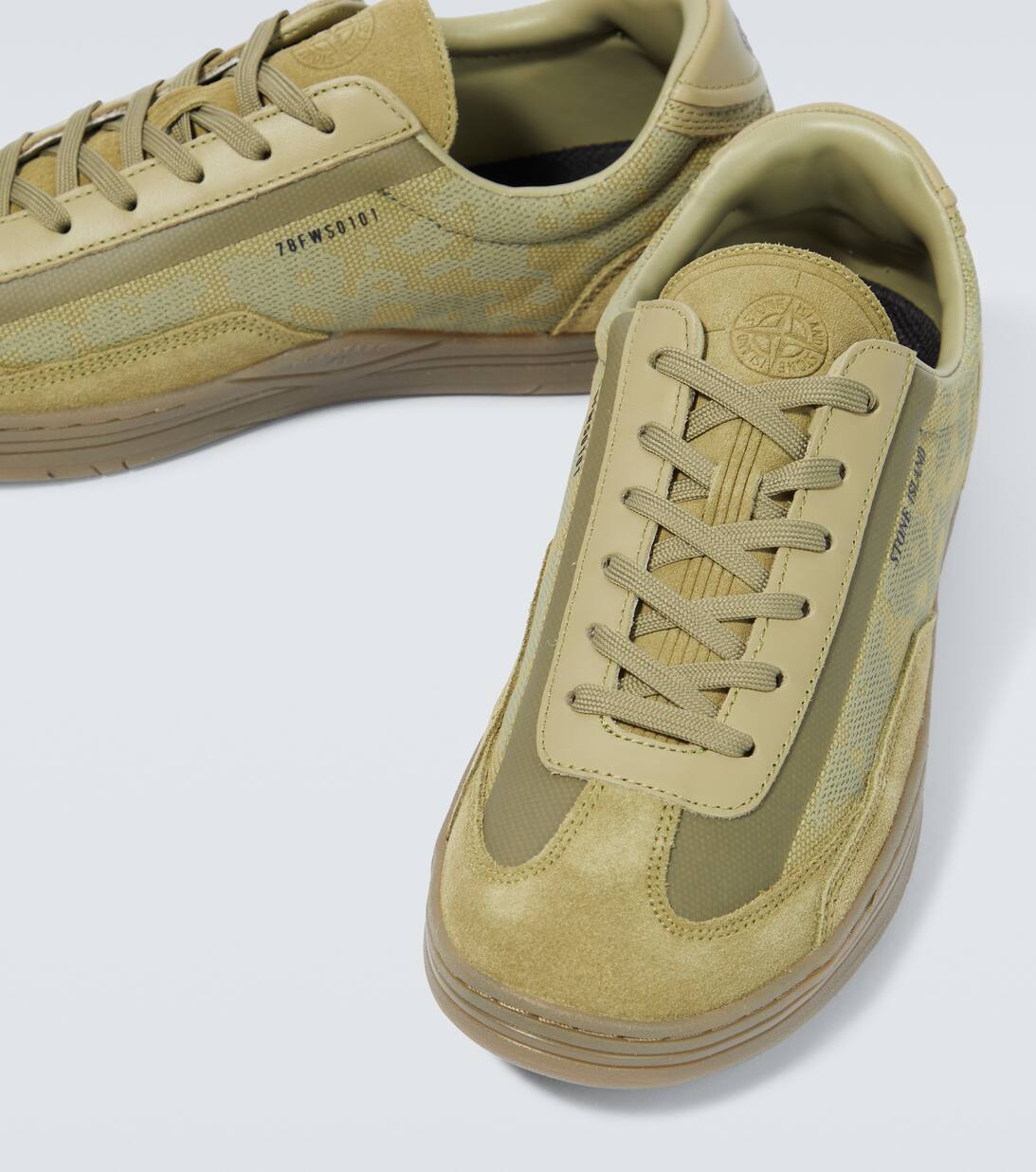 S 0101 Sneakers in Green Stone Island Mytheresa