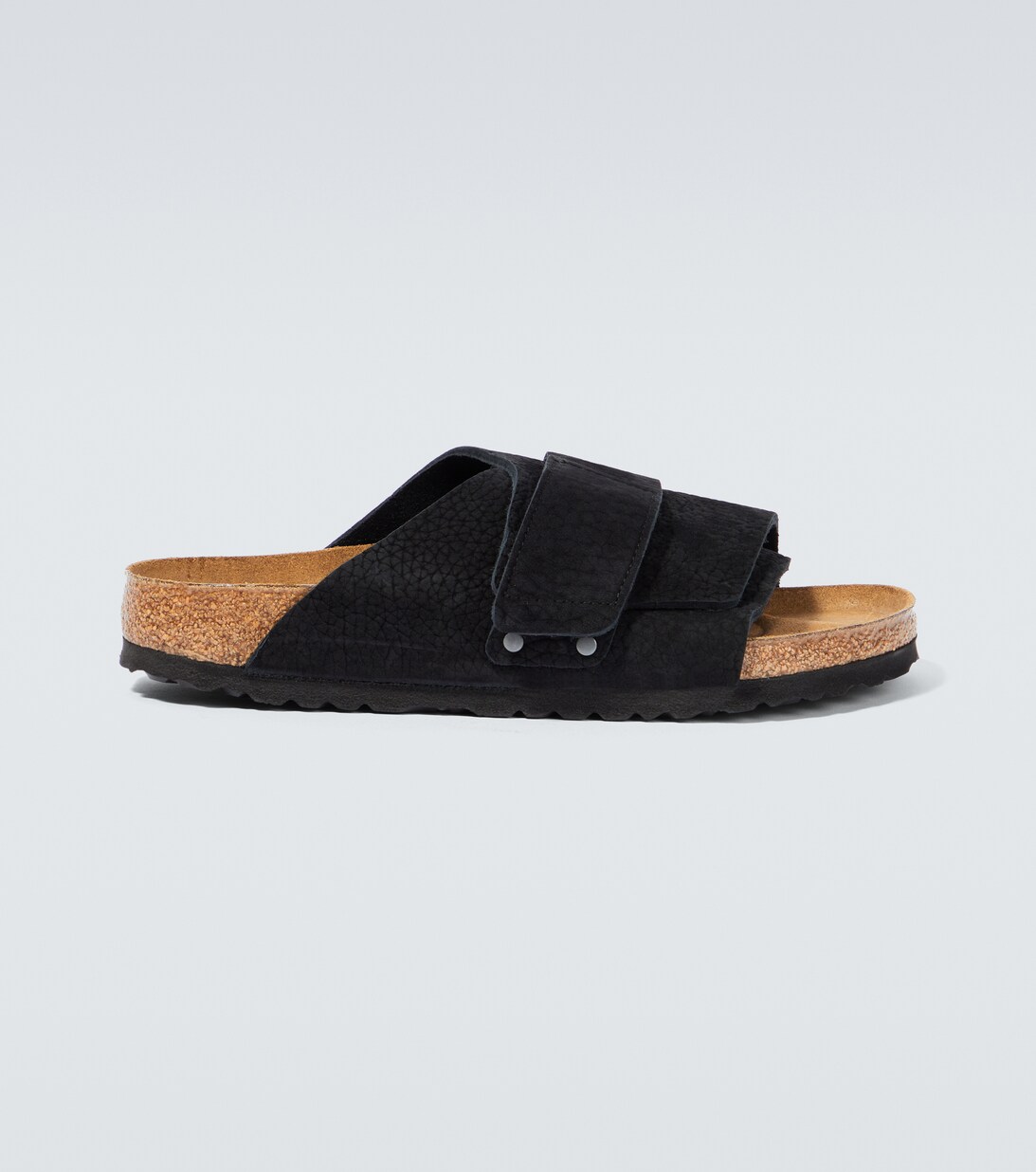 Kyoto Suede Sandals in Black - Birkenstock Men | Mytheresa