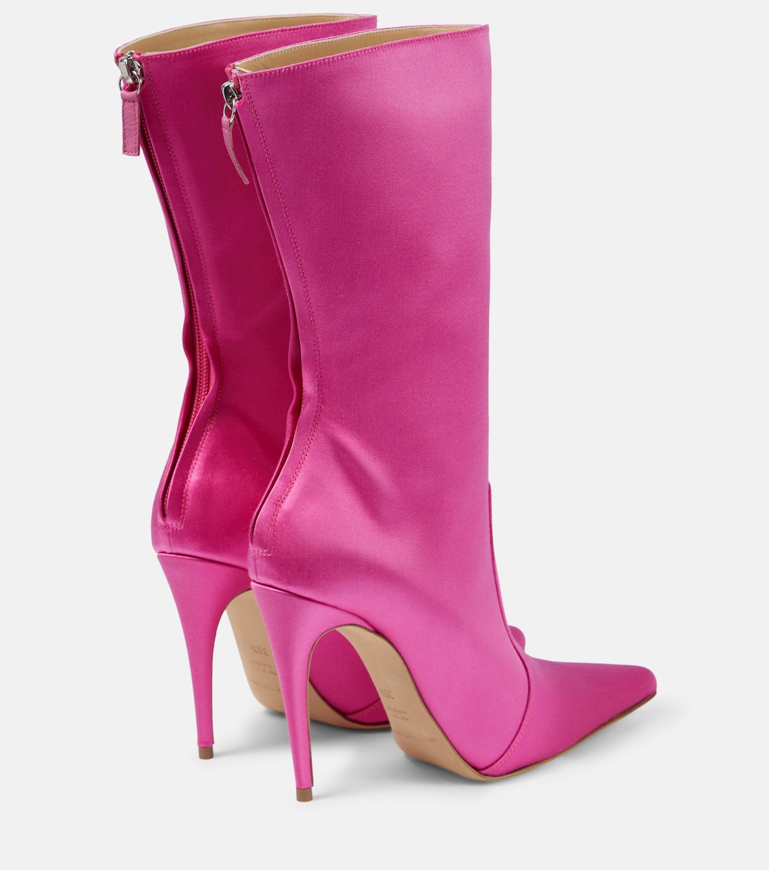 Satin Sock Boots in Pink Magda Butrym Mytheresa