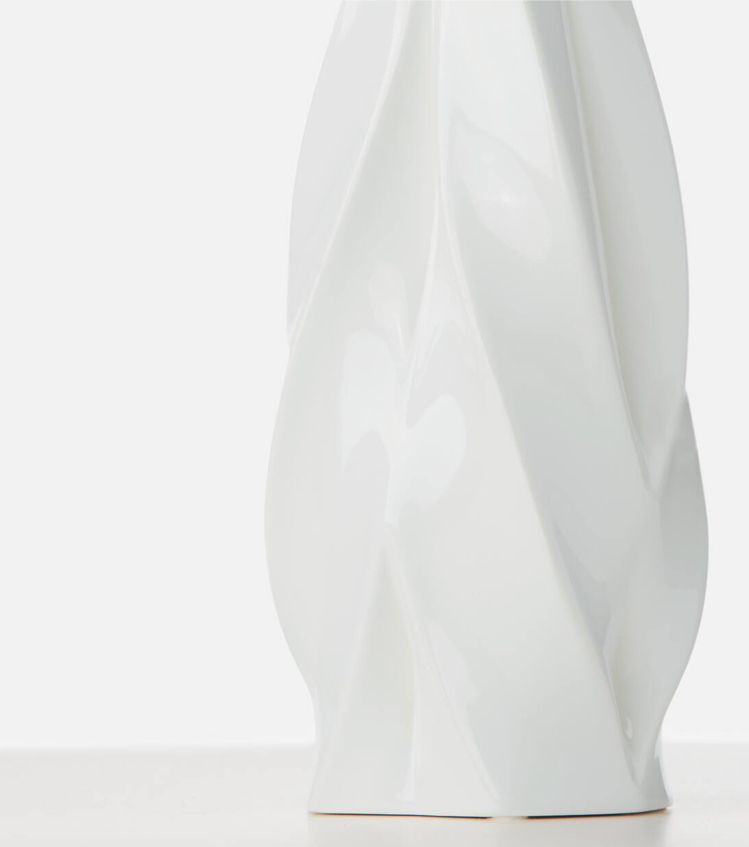 Braid Medium Candle Holder in White Zaha Hadid Design Mytheresa