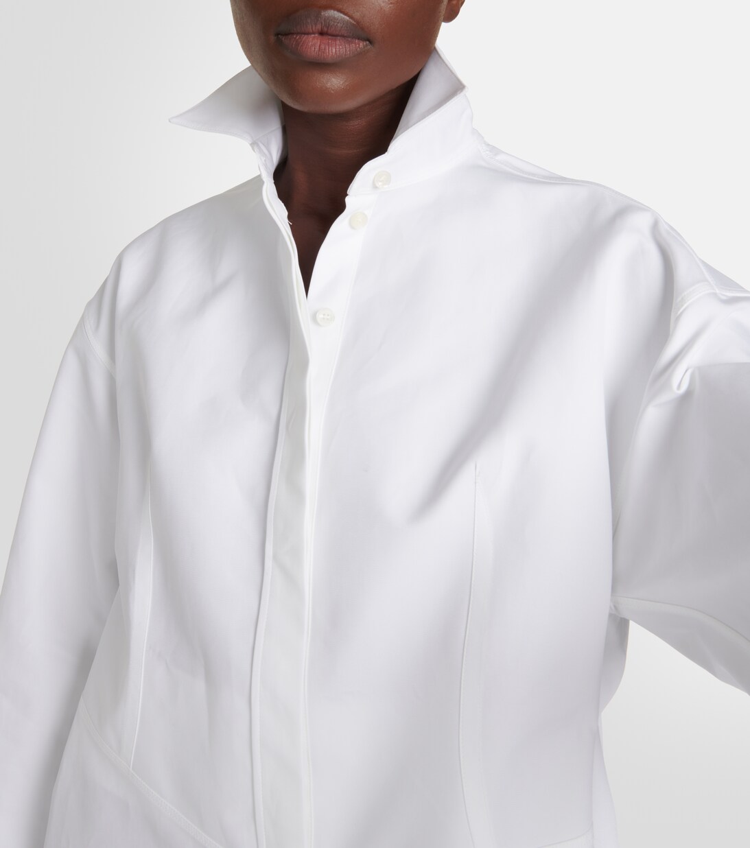 The Poplin Shirt- White Pirate