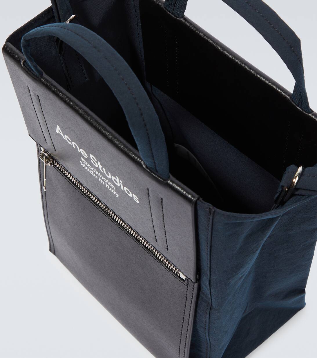 Small Nylon Tote Bag in Black Acne Studios Mytheresa