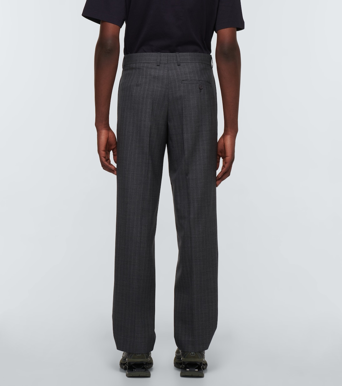 balenciaga pants womens grey