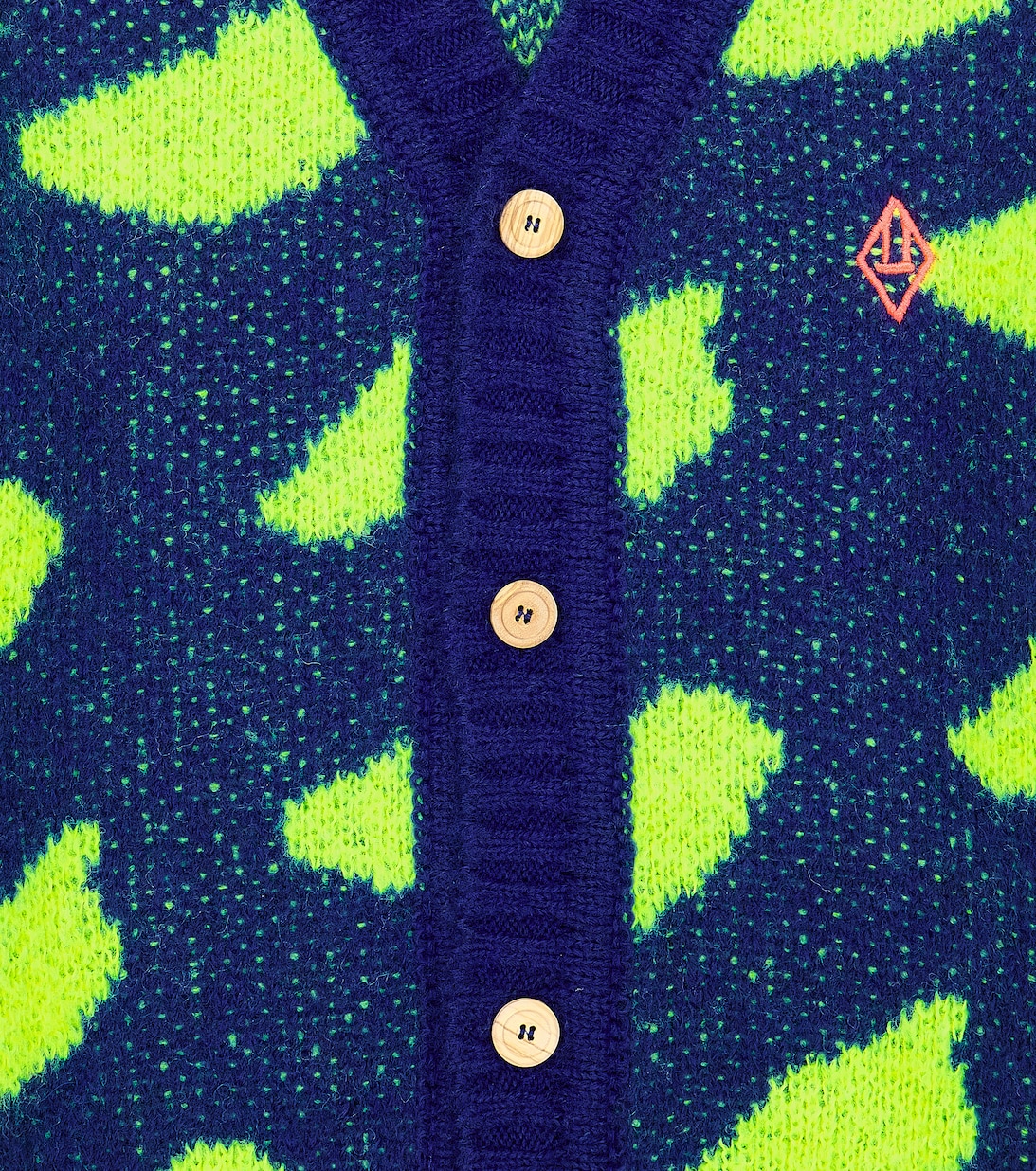 Racoon Kid Cardigan in Navy by The Animals Observatory - Last One In Stock - 4-6 Years main image 1