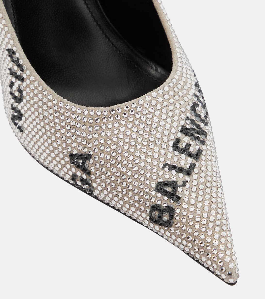 balenciaga embellished heels