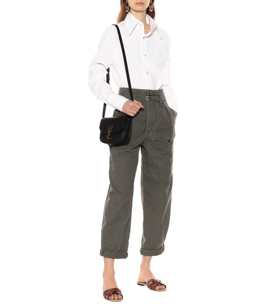 Kaia Small leather shoulder bag | Saint Laurent