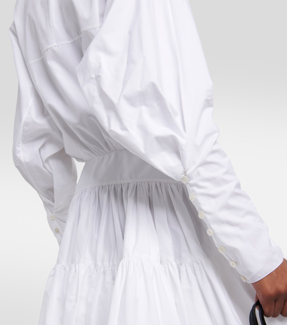 Alina Poplin Ribbon Mini Dress main image 0