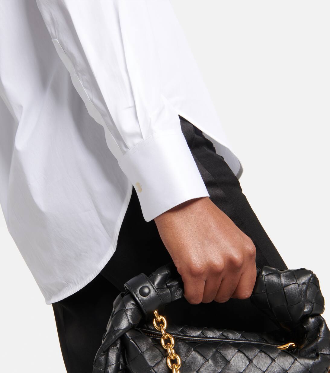 Cotton Poplin Shirt in White Wardrobe NYC Mytheresa