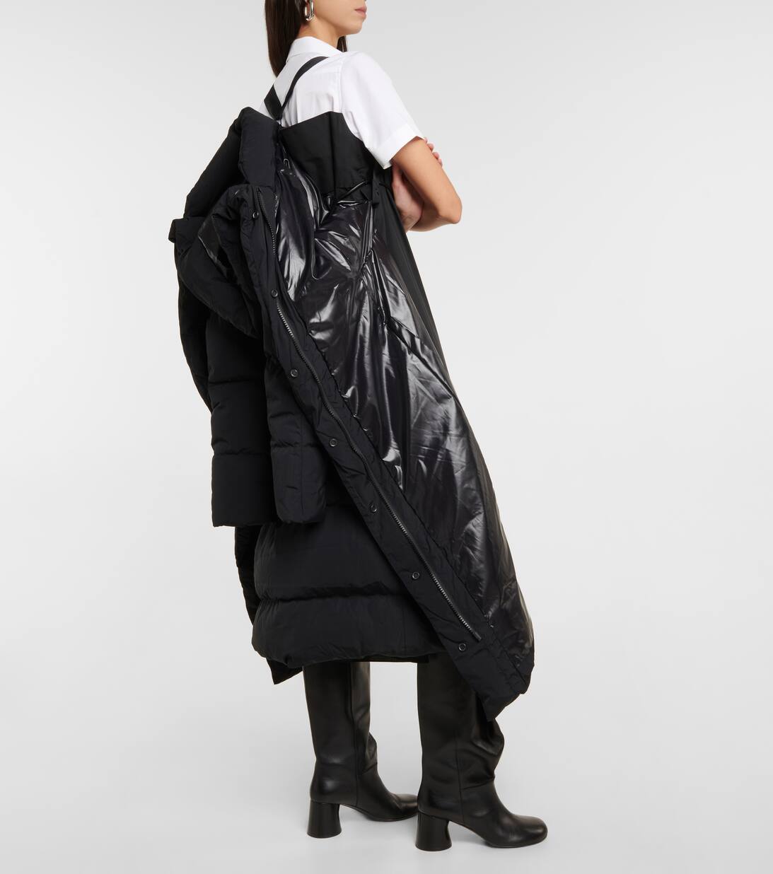 Marlow Belted Down Coat in Black - Canada Goose | Mytheresa