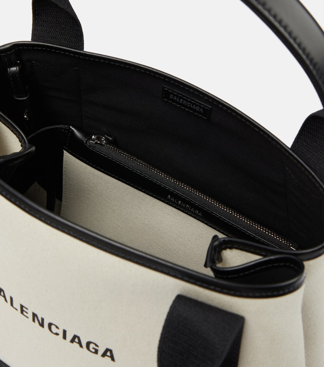 balenciaga canvas tote small