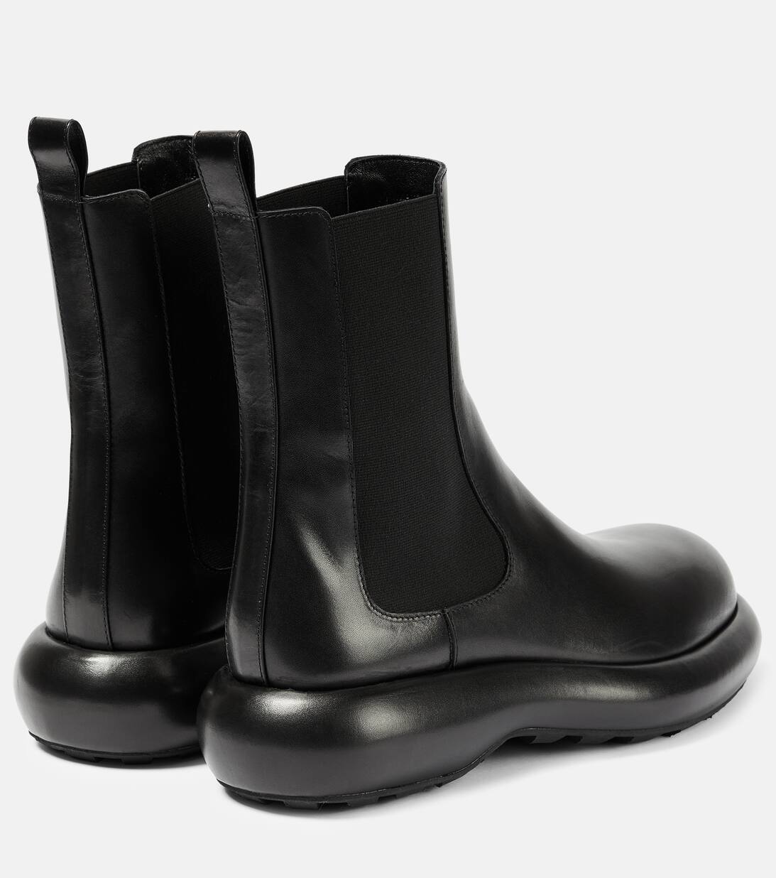 sarris leather chelsea boots
