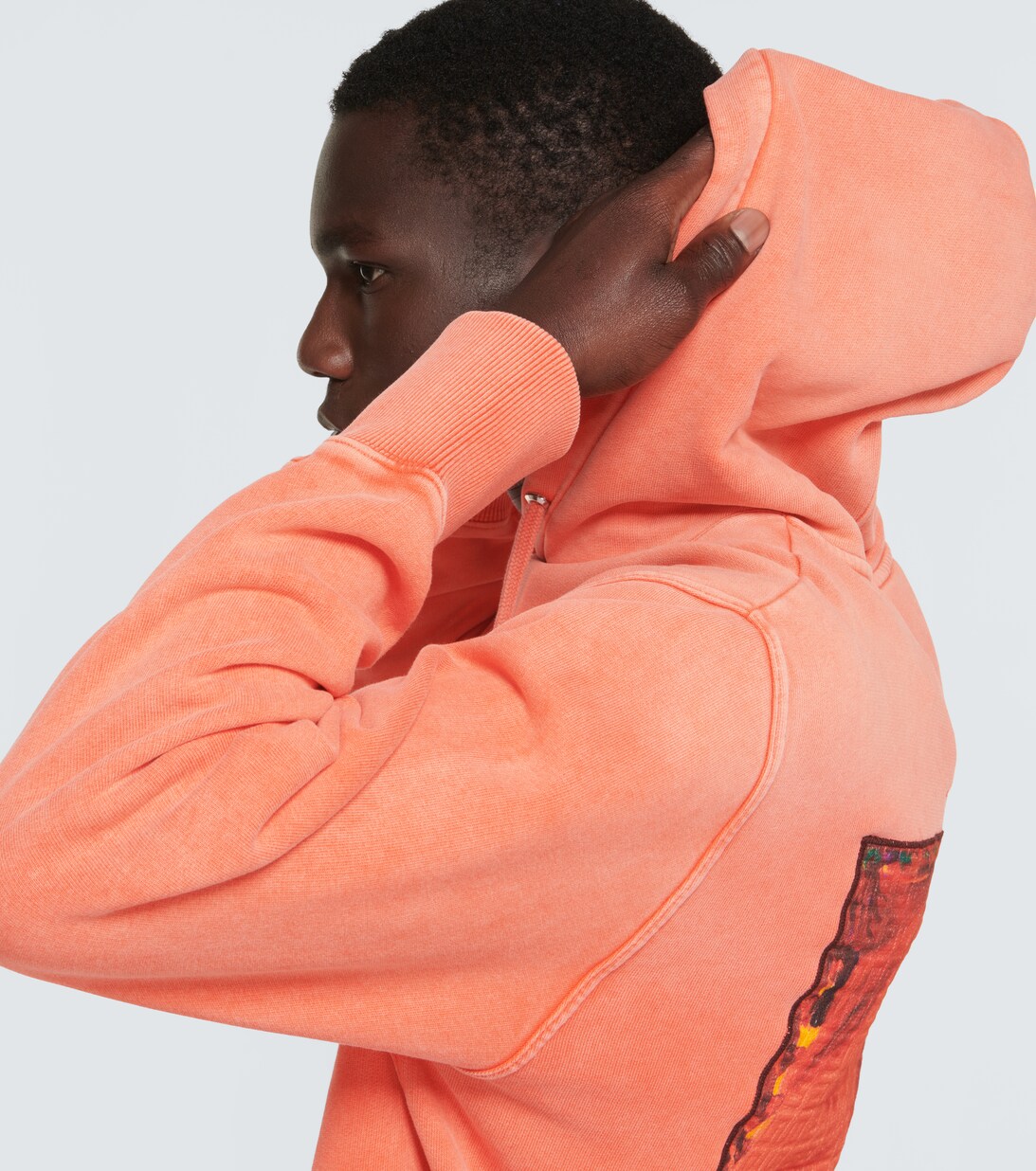 Cotton Jersey Hoodie in Orange - Givenchy | Mytheresa