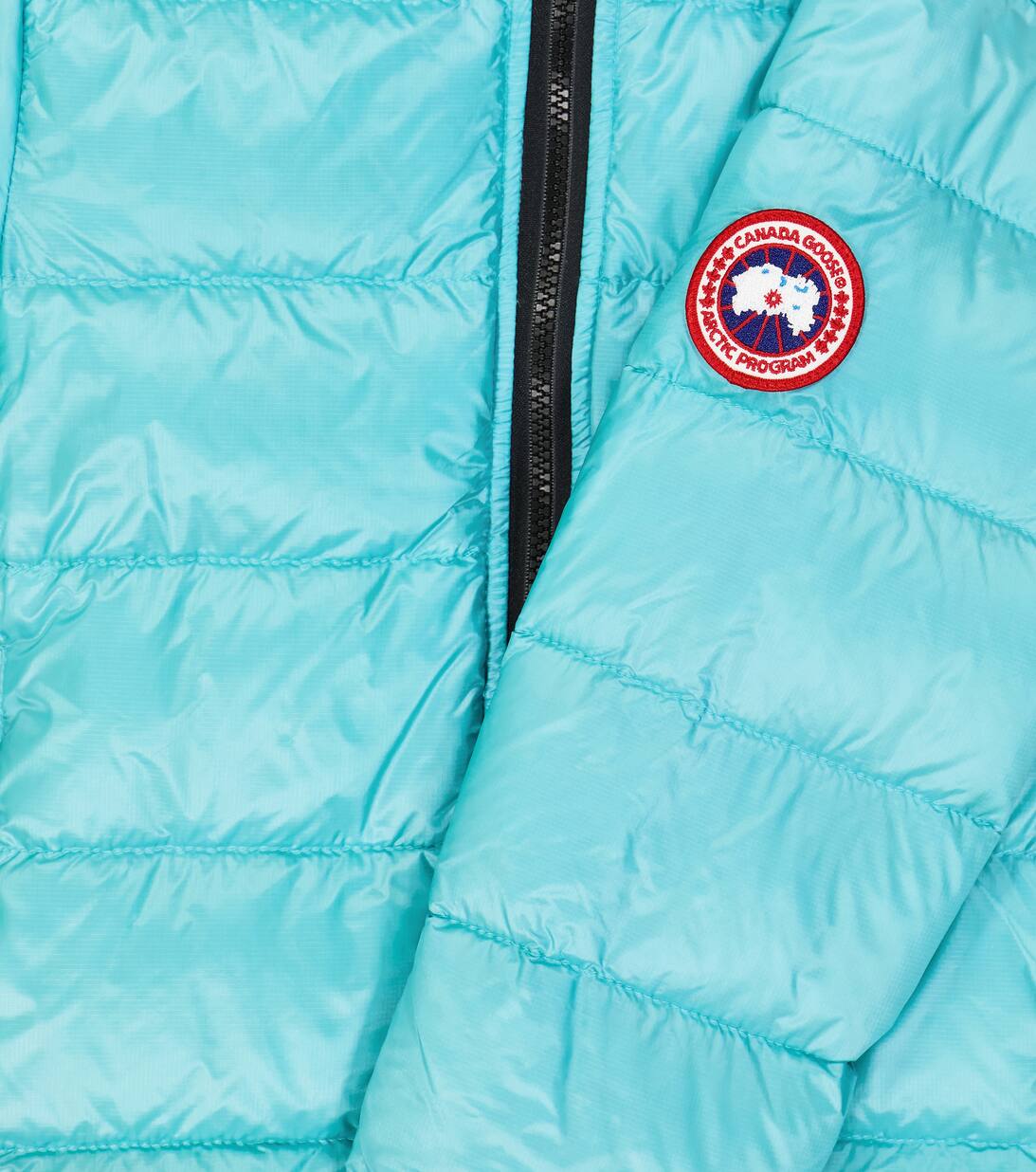 Crofton Down Jacket in Blue Canada Goose Kids Mytheresa