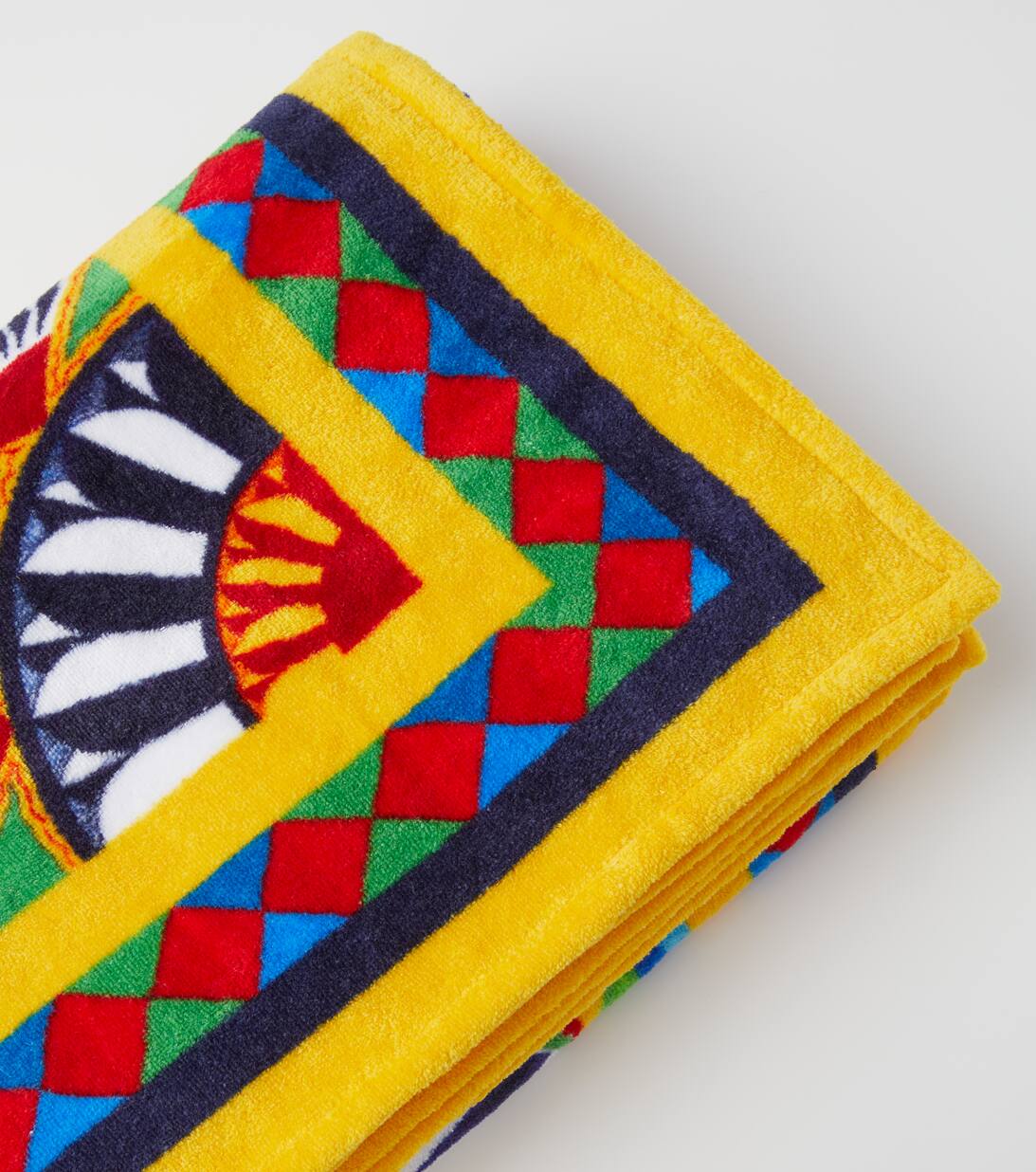 Carretto Beach Towel in Multicoloured Dolce Gabbana Casa Mytheresa