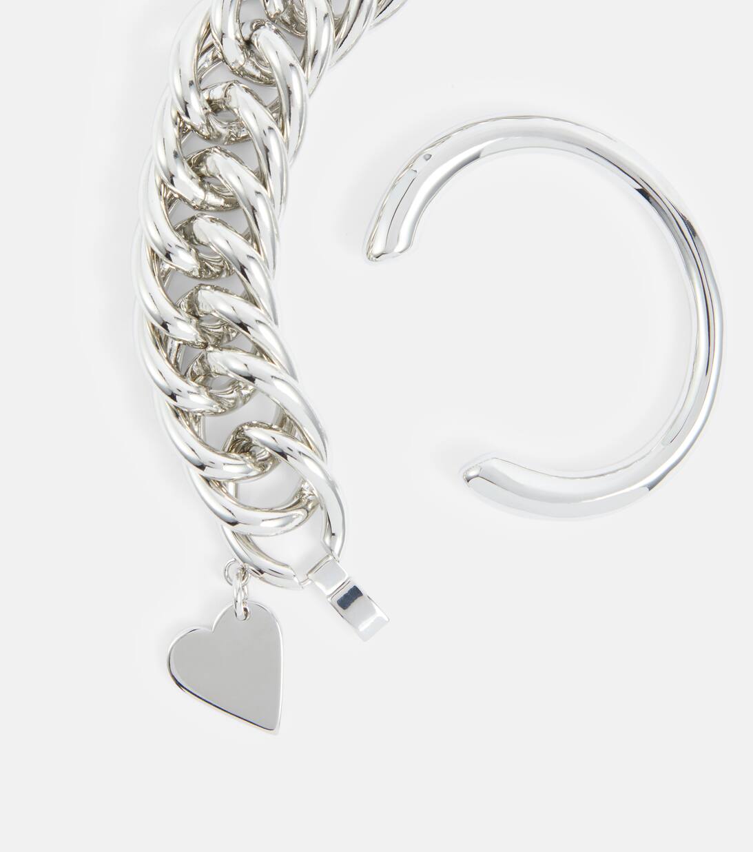 Chainlink Bracelet in Silver Paco Rabanne Mytheresa