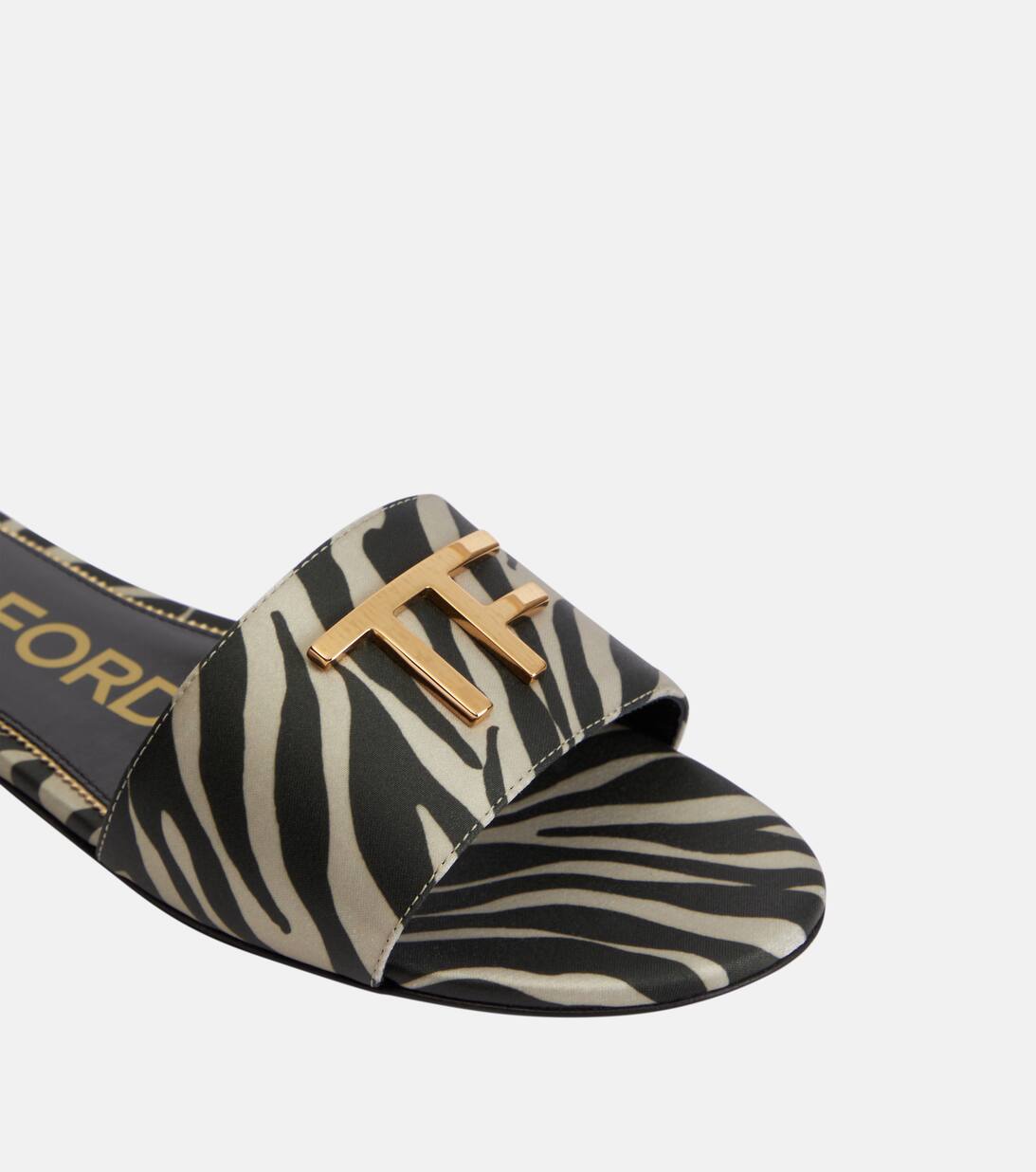 womens zebra print sandals