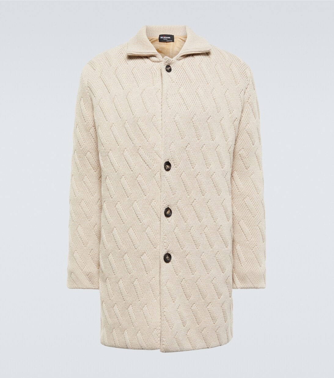 Cashmere Sweater in Beige - Kiton | Mytheresa