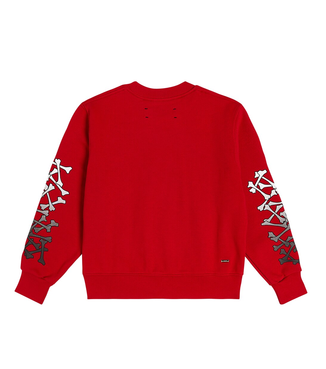 Printed Cotton Sweatshirt in Red - Amiri Kids | Mytheresa
